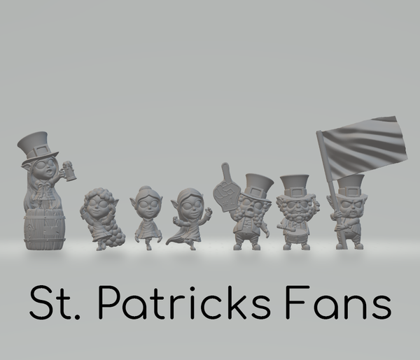 St. Patricks Fan Paket