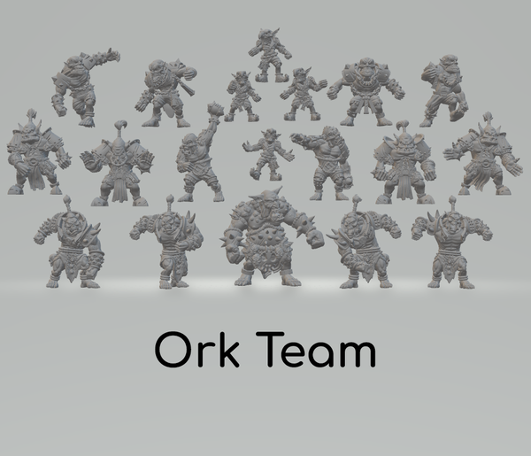 Big Green Ones Ork Team