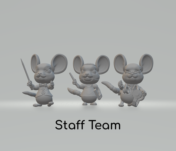 Mouse Orchestra Dwarf Team
