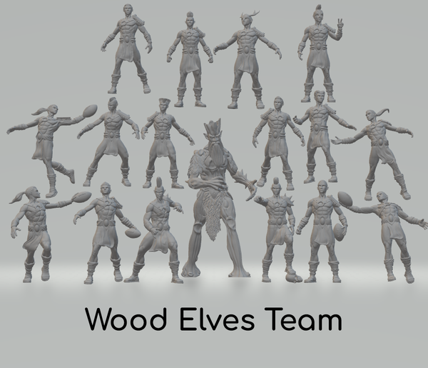 Avengers of Isha Wood Elves Team