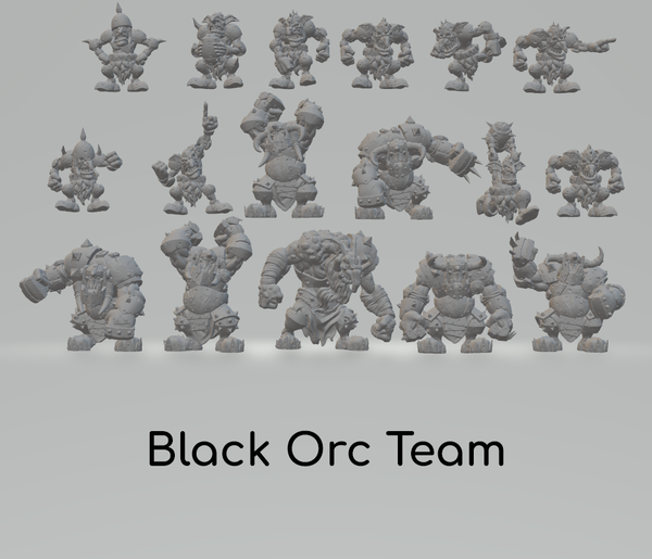 The Black Rock Killaz Black Orc Team