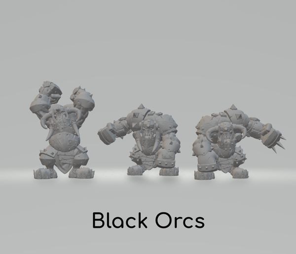The Black Rock Killaz Black Orcs 6x