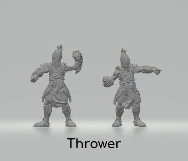 The Silver Shards Thrower 2x