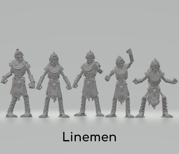 The Tomb Riders Linemen 5x