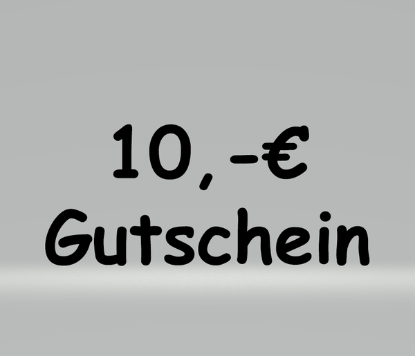10,-€ Wertgutschein
