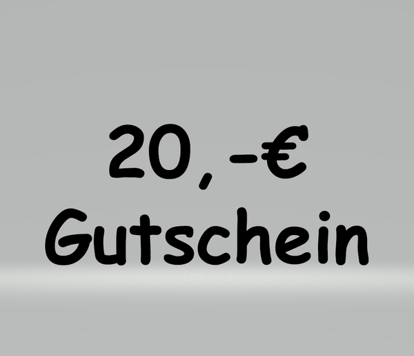 20,-€ Wertgutschein
