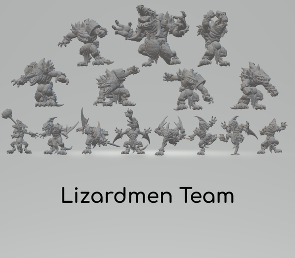 Razorscale Rippers Lizardmen Team